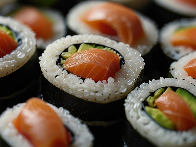 Mermaid Sushi Roll